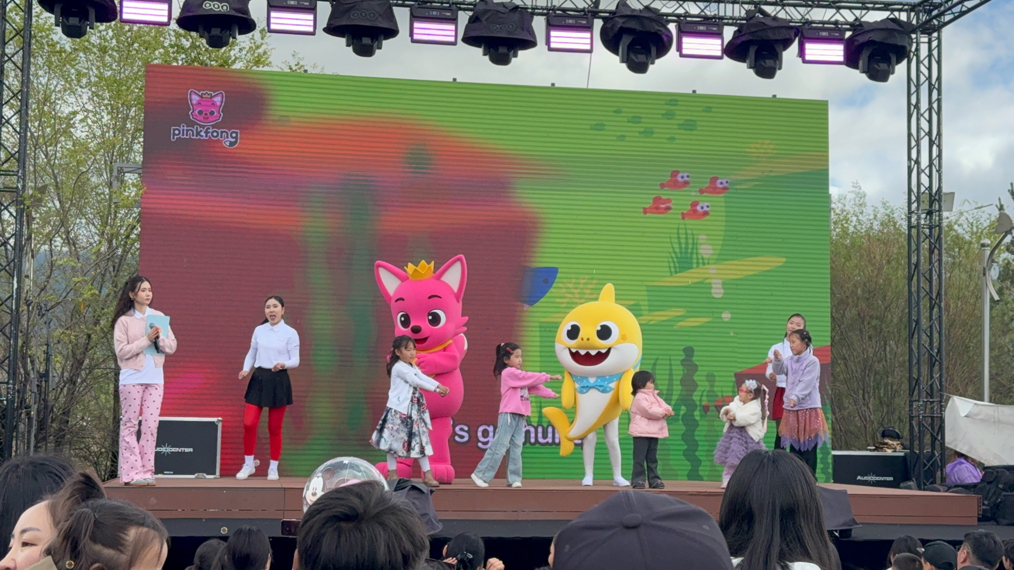 Baby Shark Bebefinn Mongolia event