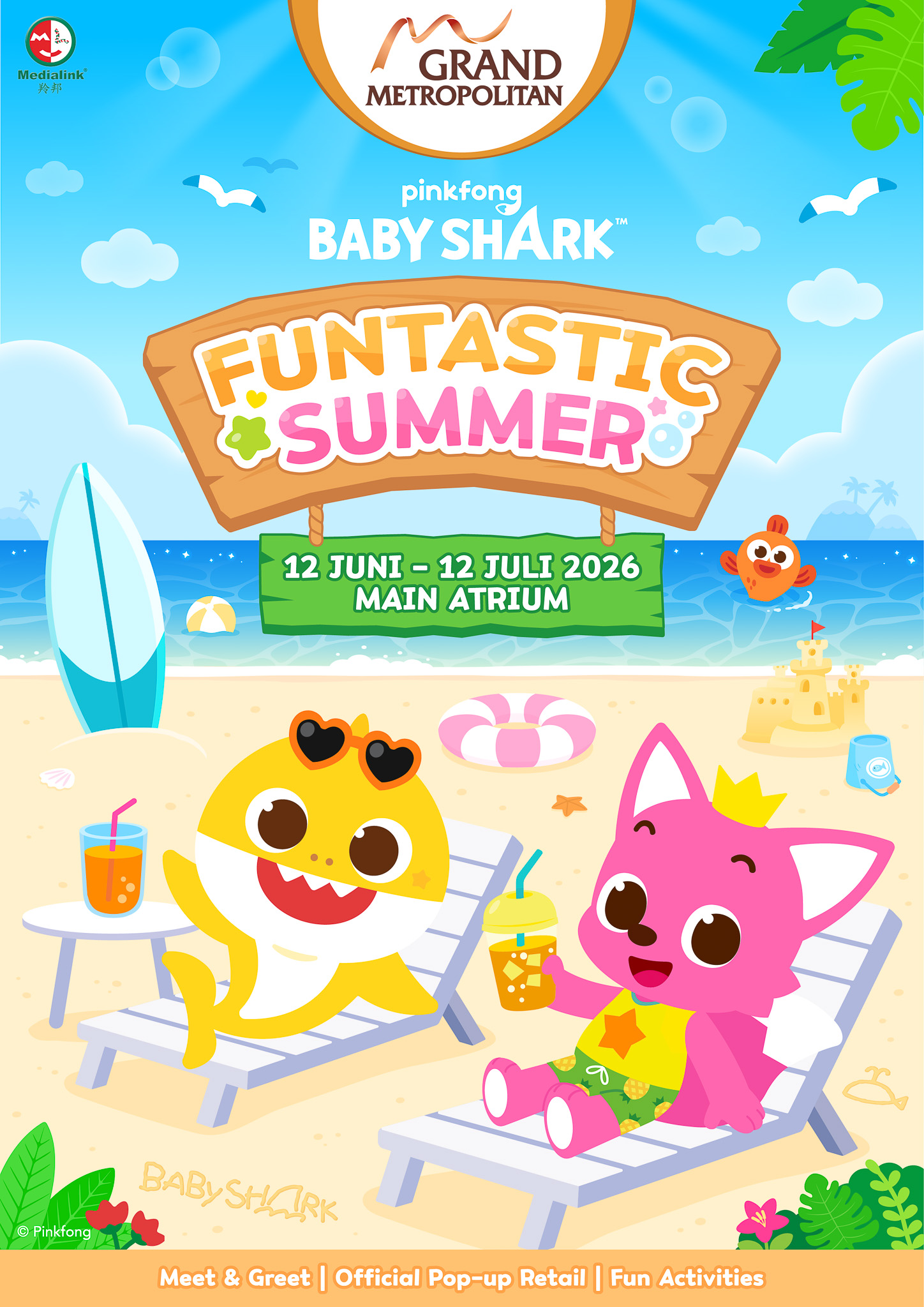 Pinkfong Baby Shark Indonesia event