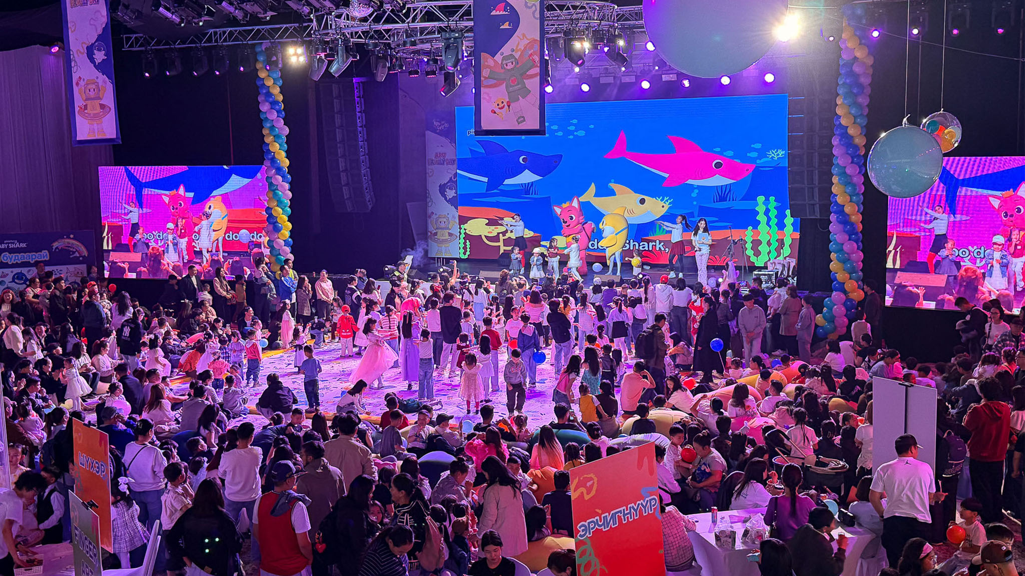 Baby Shark Bebefinn Mongolia event