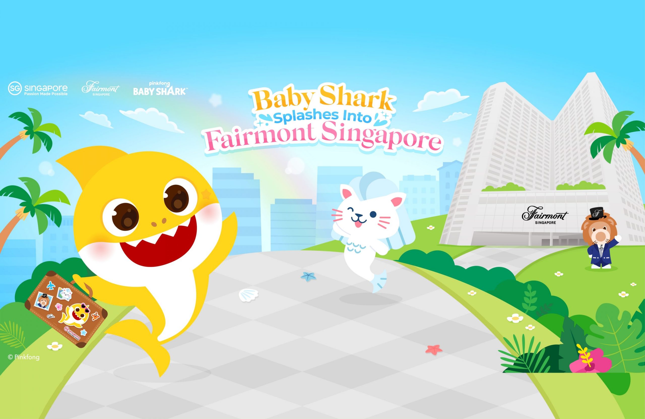 Baby Shark × Fairmont Singapore family stay