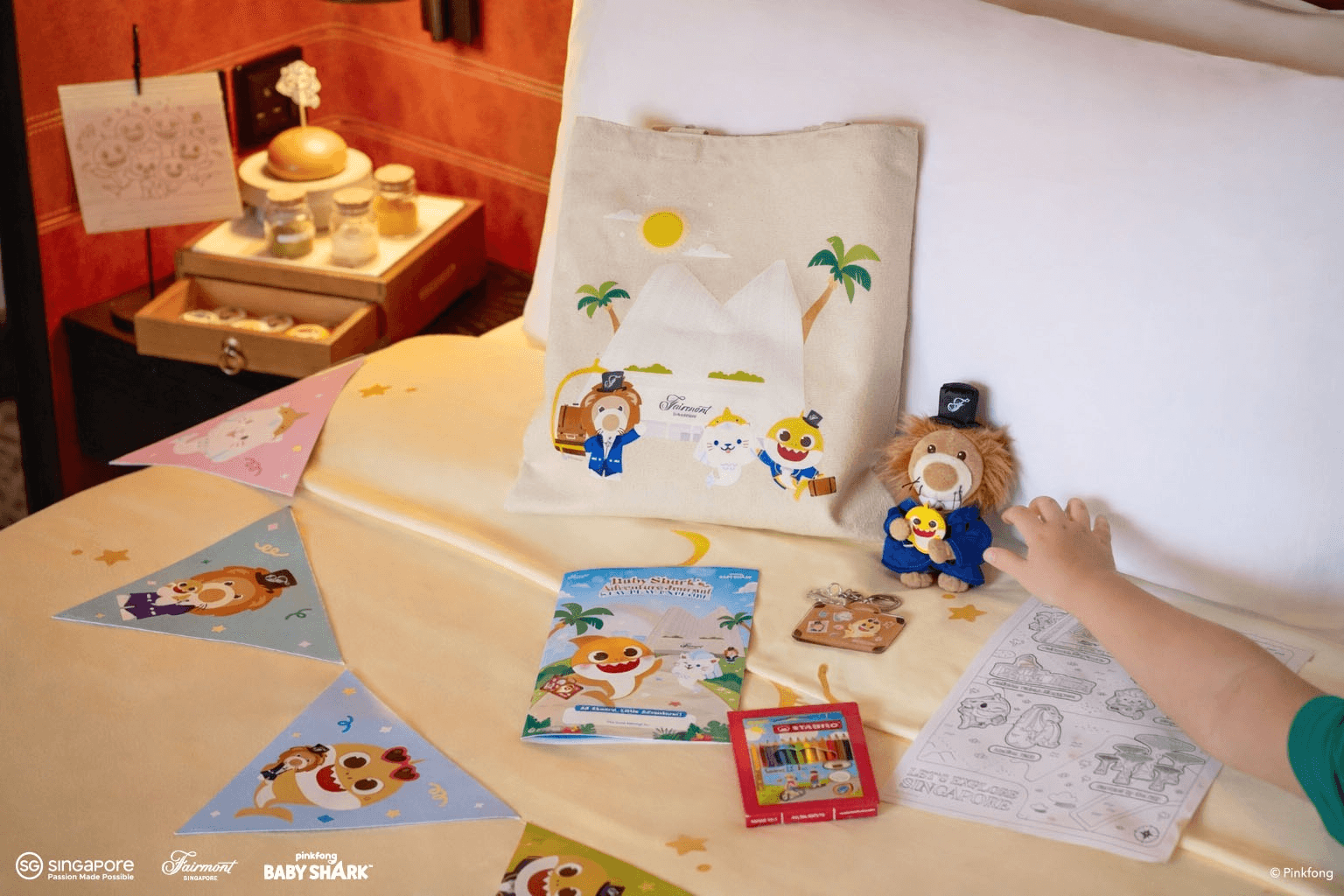 Baby Shark × Fairmont Singapore family stay