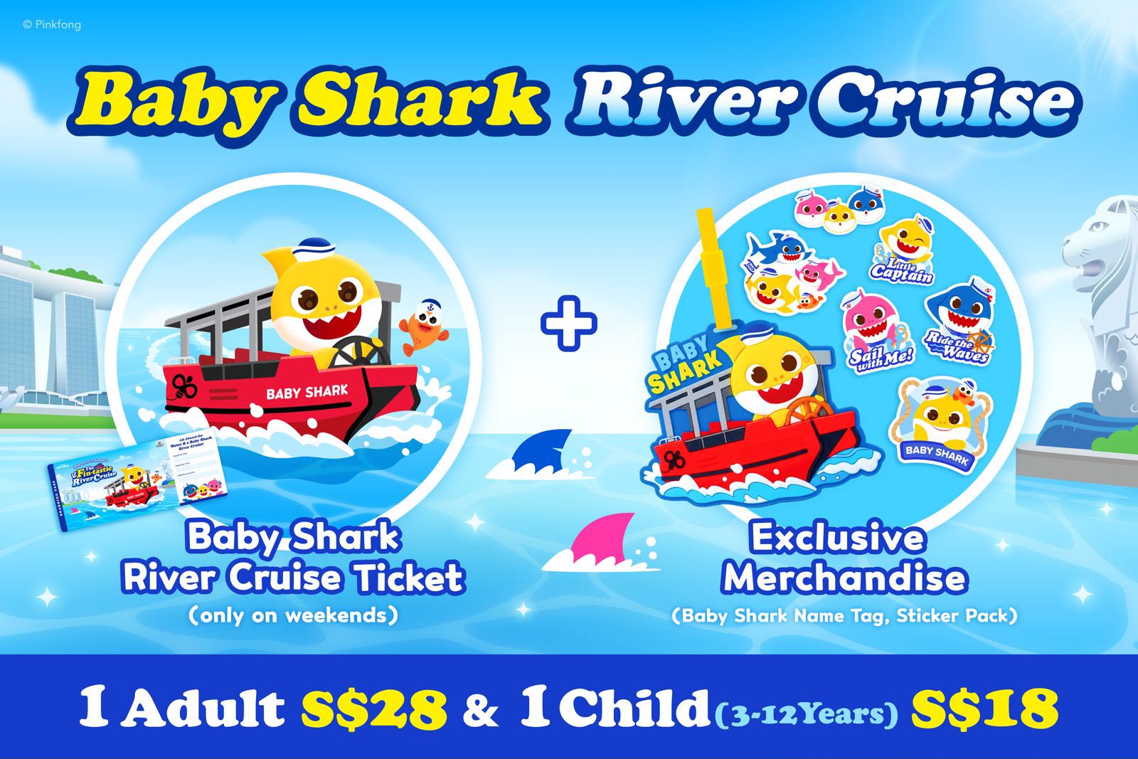 Baby Shark Fin-tastic River Cruise